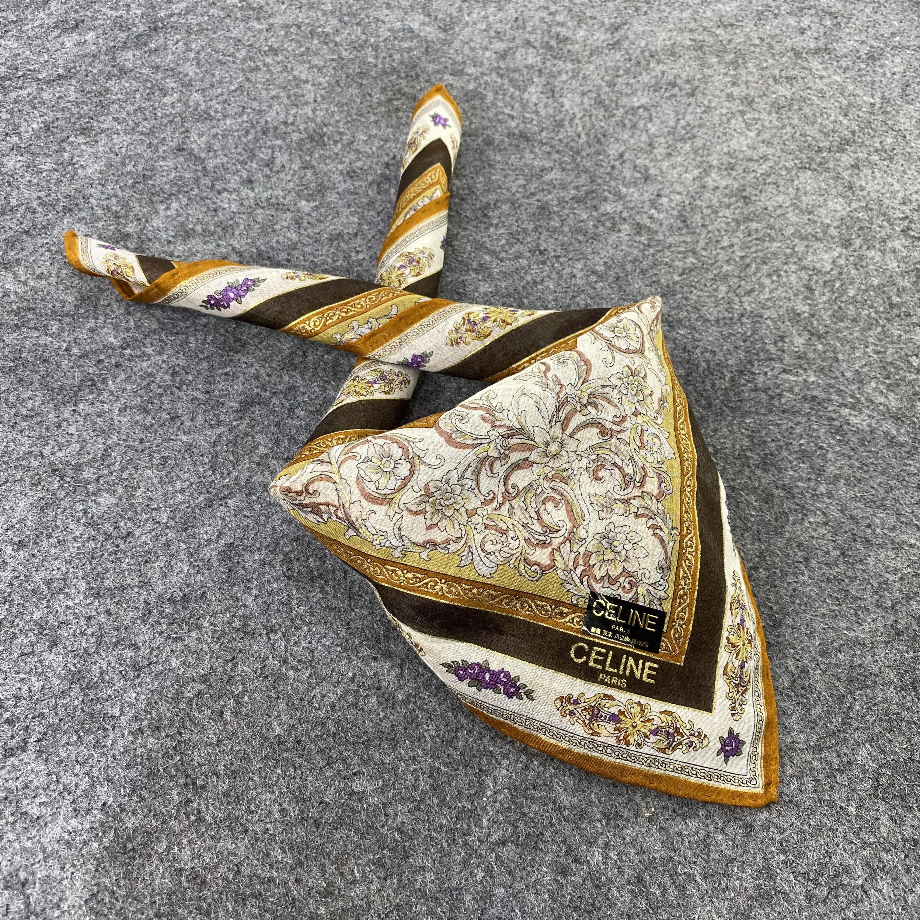 Celine Celine Handkerchief / Bandana / Neckerchief C634 Size ONE SIZE - 1 Thumbnail