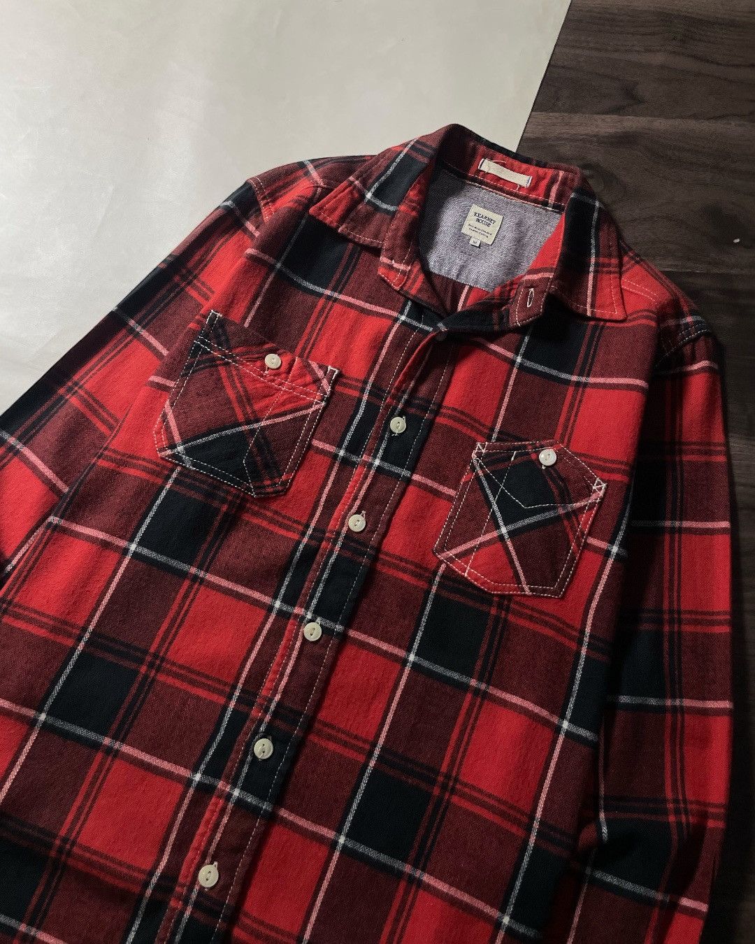 Other FLANNEL WORKSHIRT KEARNEY HOUSE SIZE M Size US M / EU 48-50 / 2 - 3 Thumbnail