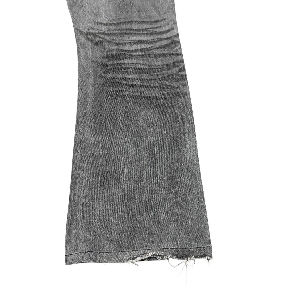 semanticdesign Vintage Semantic Design Snake Skin Denim Flare Jeans Size US 35 - 15 Thumbnail
