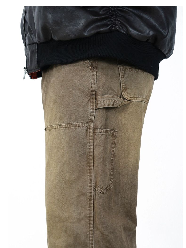 Jean × Vintage washed faded baggy skate hiphop carpenter jeans Size US 32 / EU 48 - 6 Thumbnail