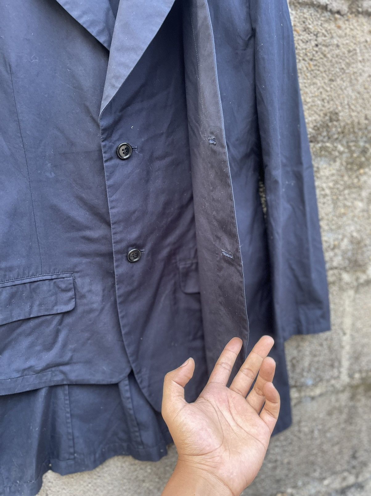 Designer × Vintage × Yohji Yamamoto Yohji Yamamoto Noir Jacket - Rare Signed Label,Made in Japan Size US S / EU 44-46 / 1 - 7 Thumbnail