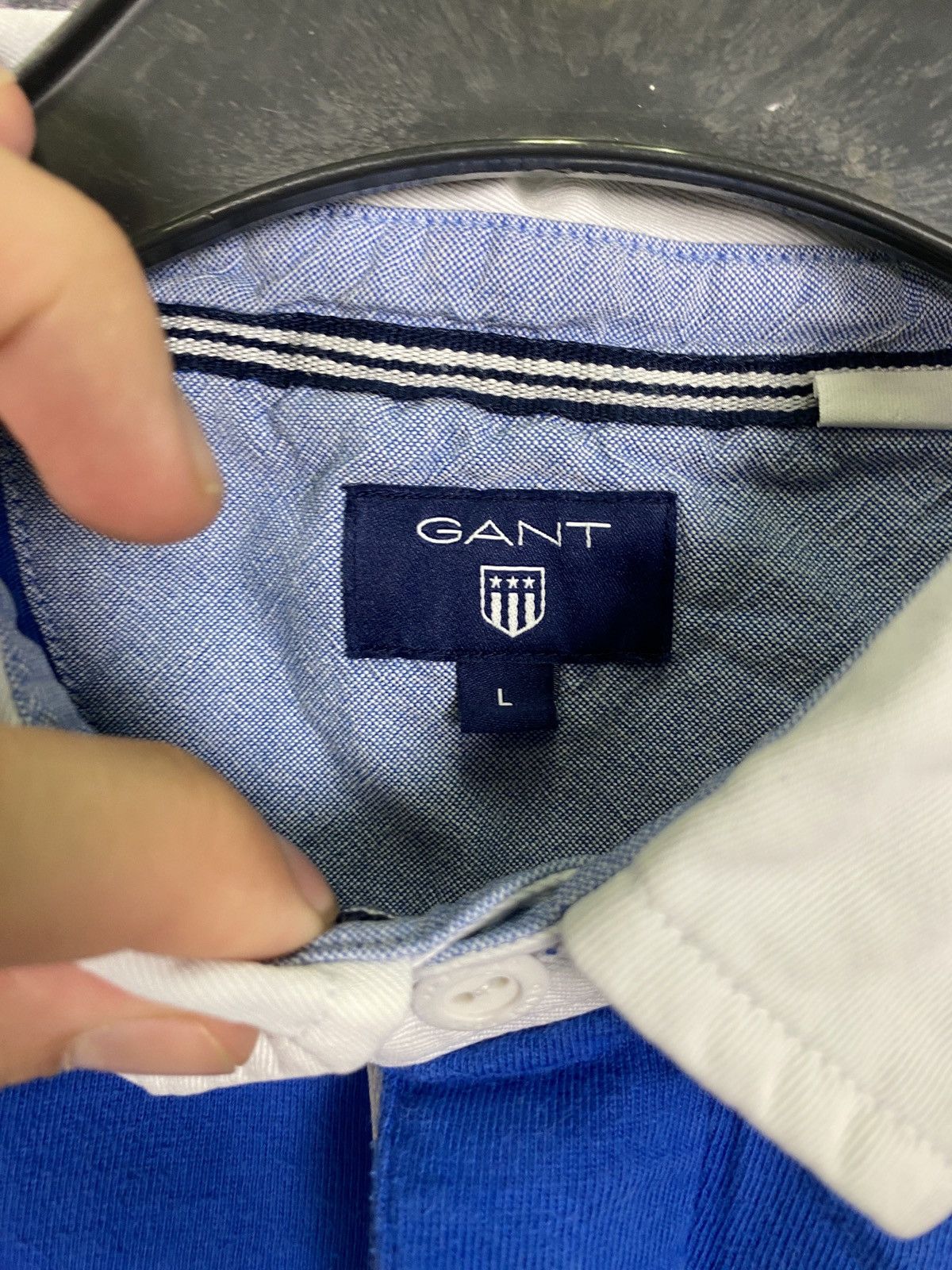 Gant Men’s Gant Regby Shirt Long Sleeve Size Large Size US L / EU 52-54 / 3 - 5 Thumbnail