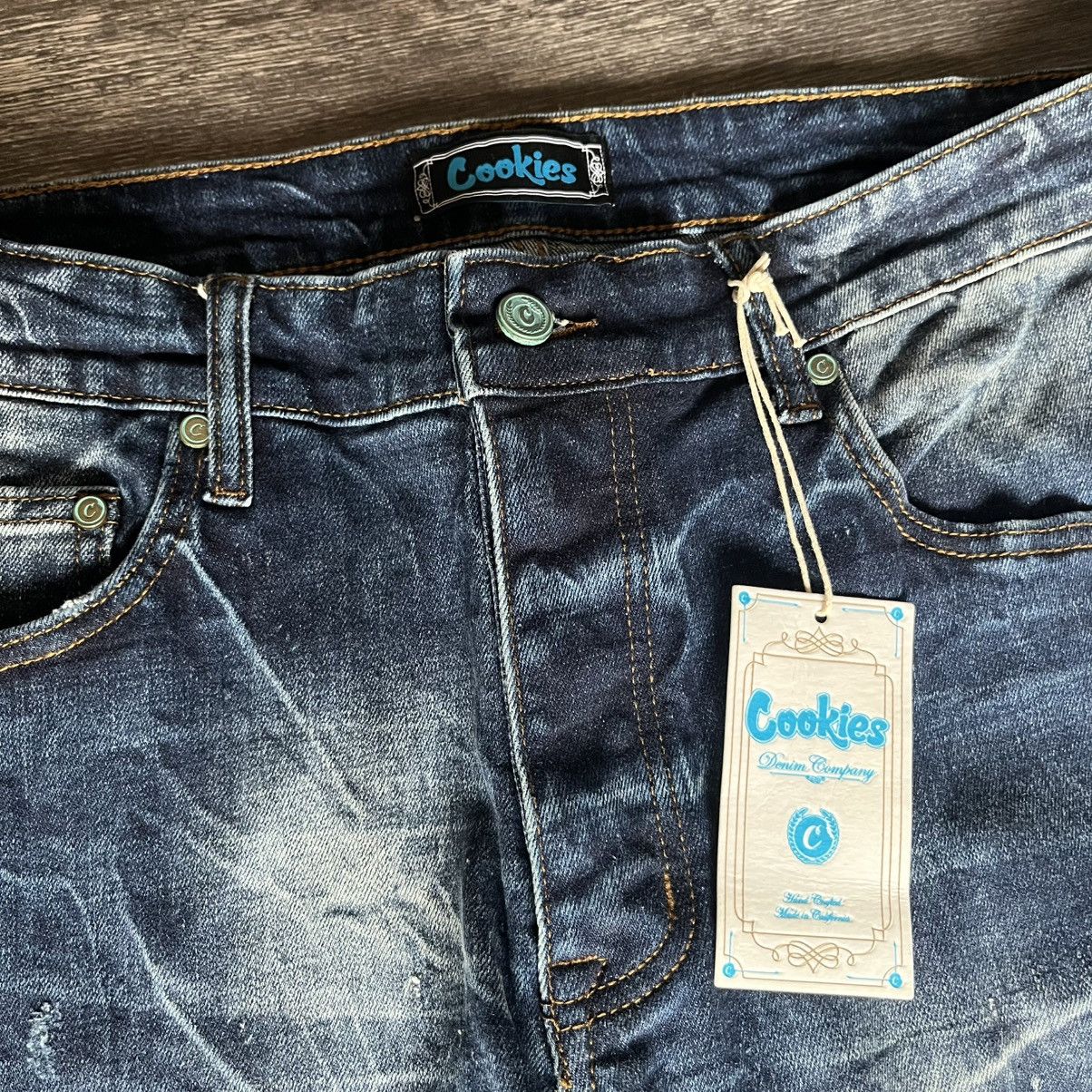 Cookies New Cookies Core Modern Flare Fit Cargo Washed Denim Jeans Size US 32 / EU 48 - 7 Thumbnail