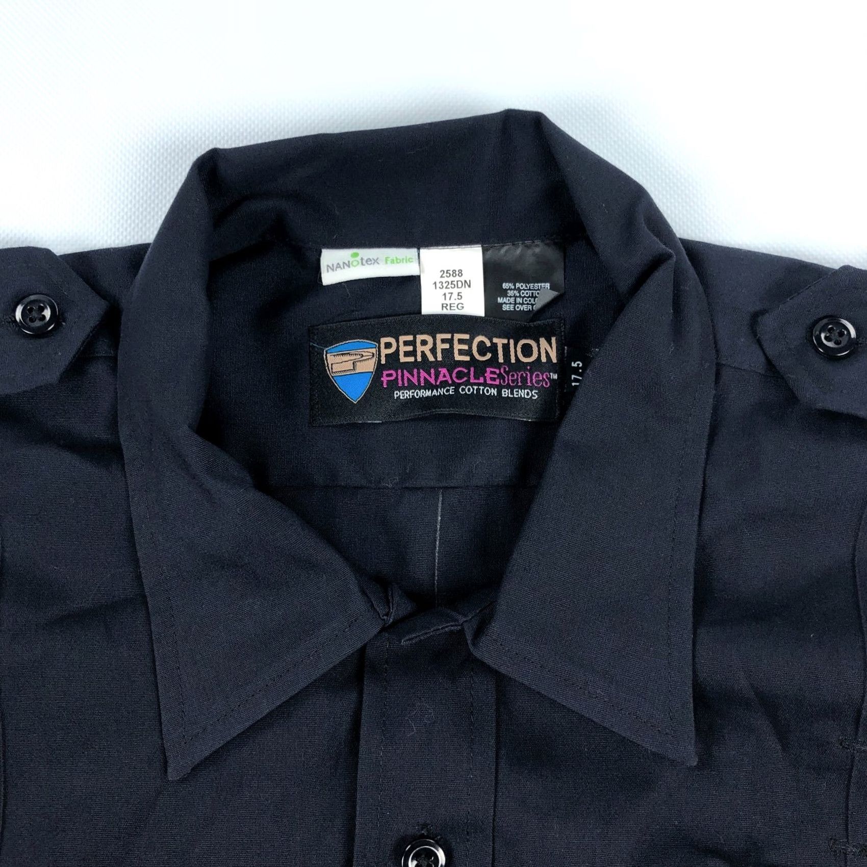 Vintage VINTAGE not present in item; Wilmington NC Fire Department Shirt Mens 17.5 XL Blue Button-Up Collared Shirt Size US XXL / EU 58 / 5 - 2 Thumbnail