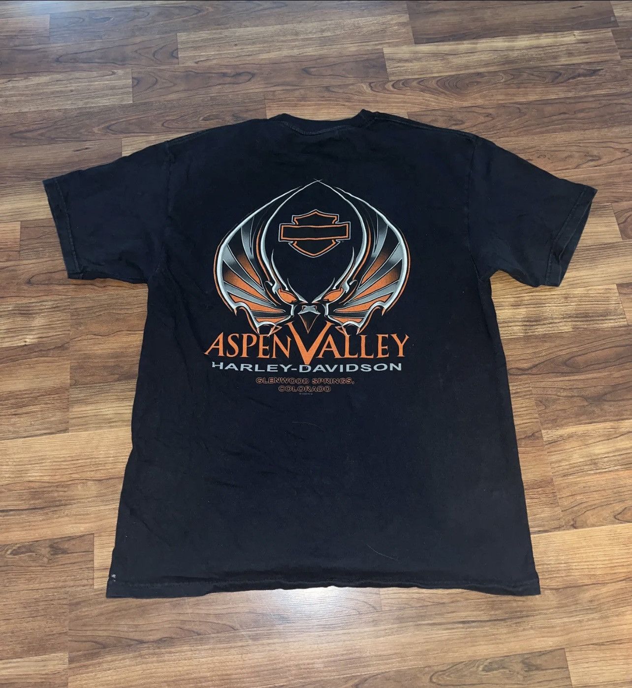Vintage Harley Davidson T-shirt Size US L / EU 52-54 / 3 - 3 Thumbnail