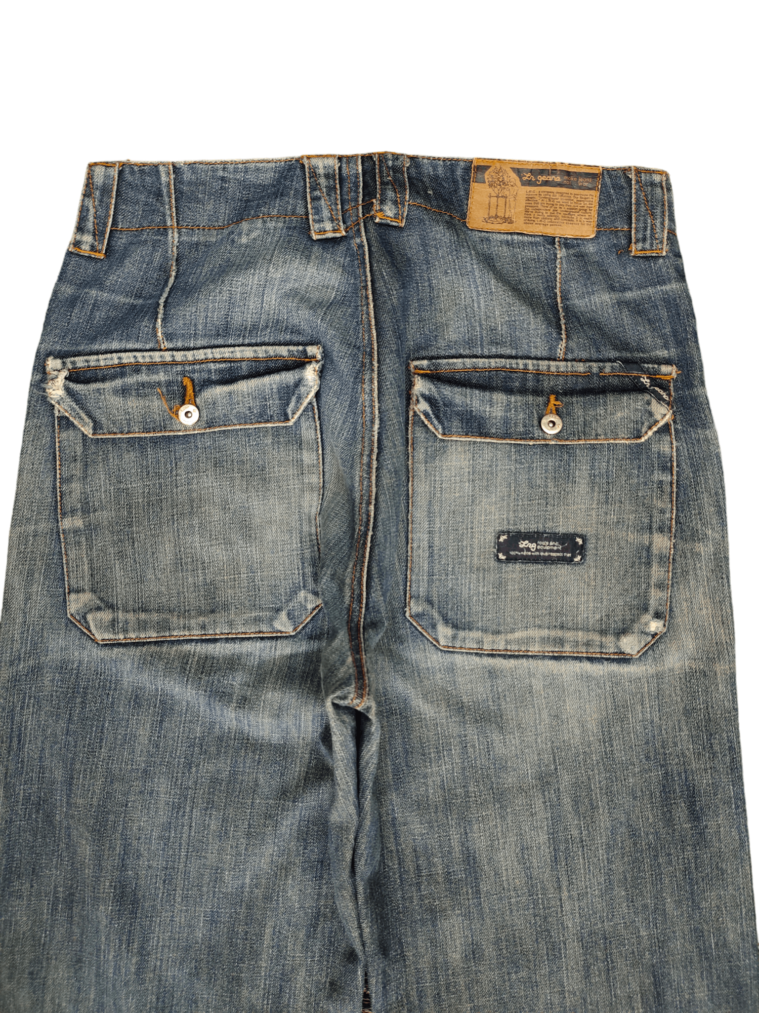 LRG 1990s Loose Jeans LRG Surplus Fatigue Denim Wide leg Size US 30 / EU 46 - 8 Thumbnail