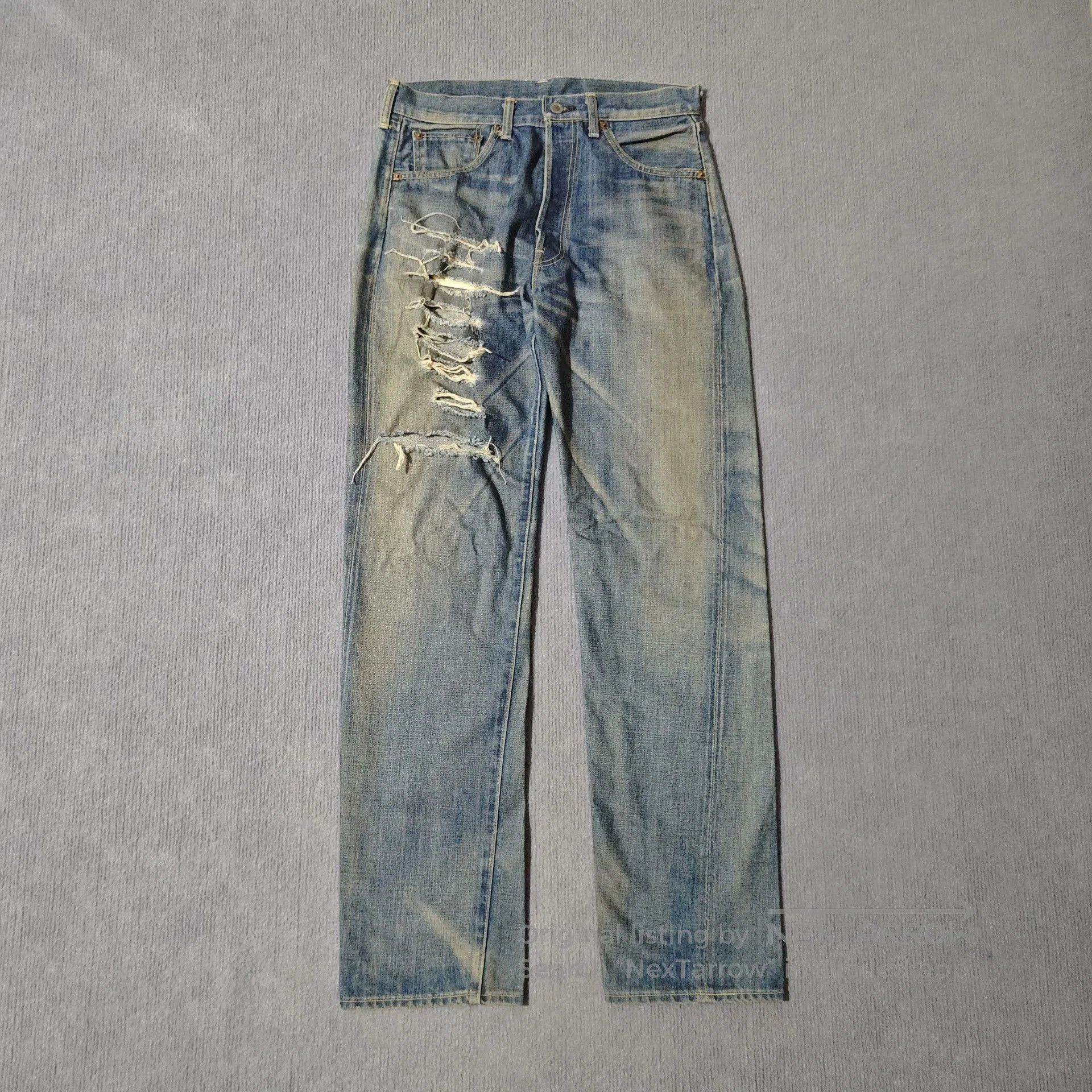 Levi's Levis Vintage Clothing 66501 J22. Size US 33 - 1 Thumbnail