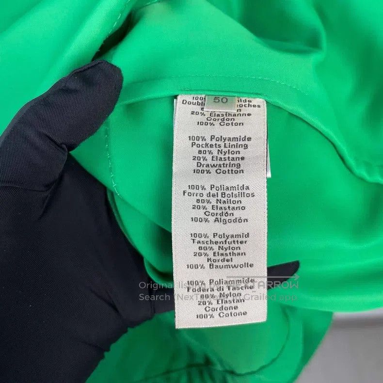 Hermes Hermes Polyester Windbreaker Jacket Green Size US M / EU 48-50 / 2 - 4 Thumbnail