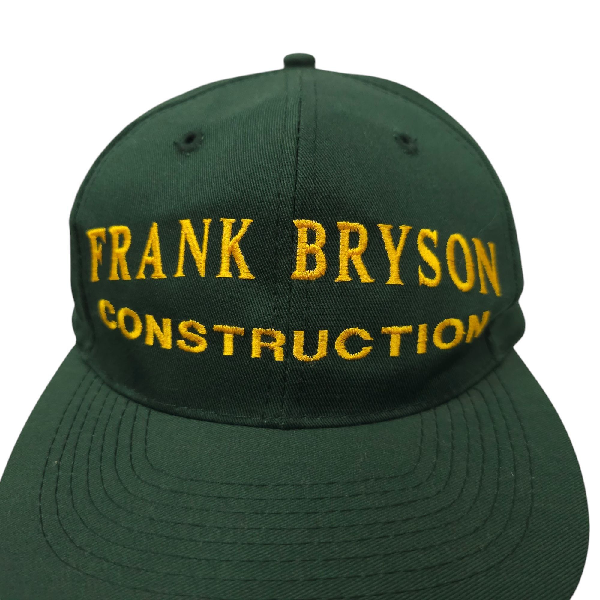 Otto Frank Bryson Construction Snapback Cap Trucker Hat Size ONE SIZE - 7 Thumbnail