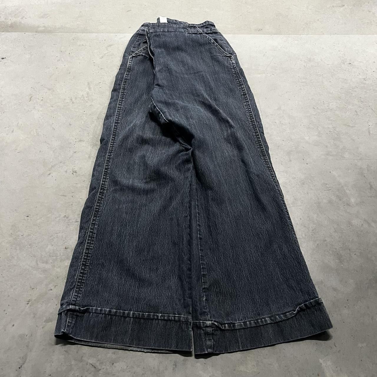 Vintage Crazy Vintage Y2K/2000s Super Baggy Dark Wash Grunge Denim Jeans! Size US 38 / EU 54 - 3 Thumbnail