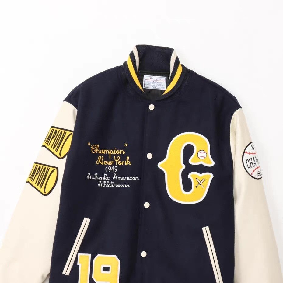 Champion Champion 24FW Men's Varsity Jacket Ｑ22 Size US M / EU 48-50 / 2 - 2 Thumbnail