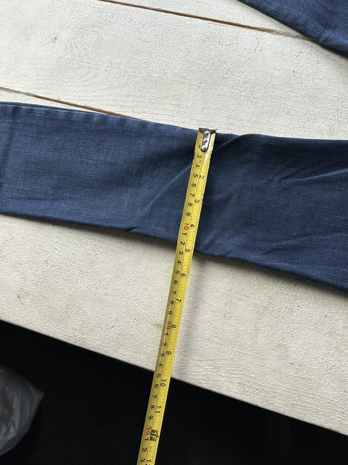 Diesel 🚨 DIESEL AVANT GARDE GOTHIC WOMEN JEANS LOGO IFSIXWASNINE Size 24" / US 00 / IT 34 - 16 Thumbnail