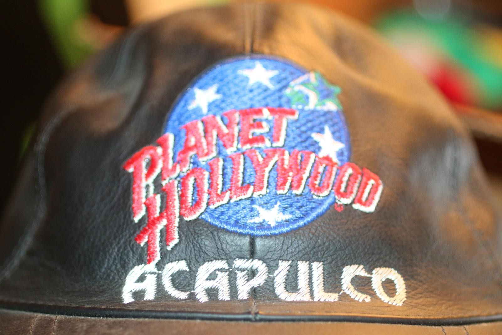 Acapulco Gold Planet Hollywood Acapulco Leather Baseball CapHat Adjustable Size ONE SIZE - 2 Thumbnail
