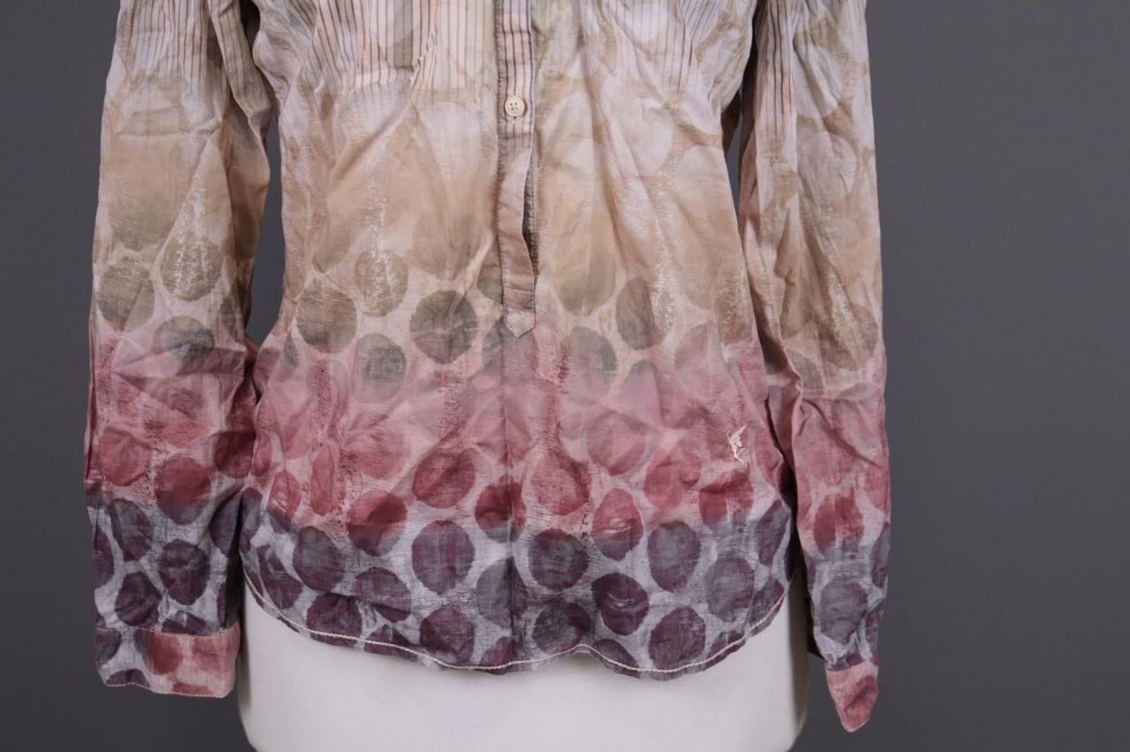 Designer Emily Van Den Bergh Multicolor Stripe Dotte Shirt Size 40 Size M / US 6-8 / IT 42-44 - 3 Thumbnail