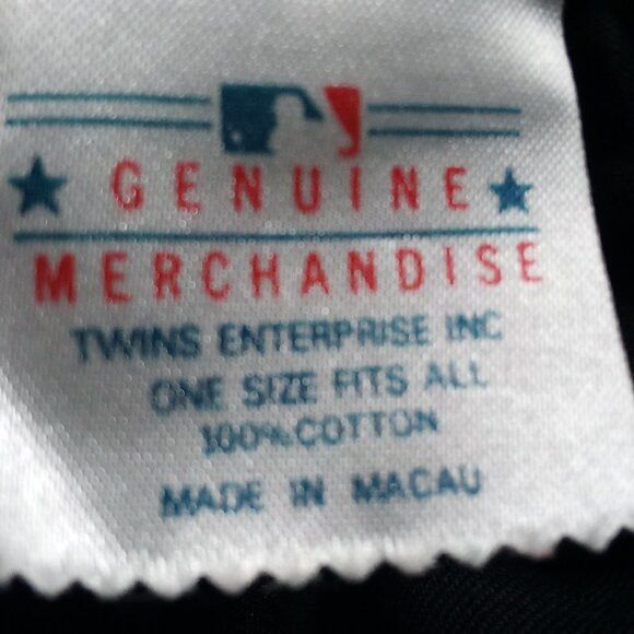 Twins Enterprise Inc. Deadstock Vintage Twins Atlanta Braves Two Tone Snap Hat Cap Size ONE SIZE - 6 Thumbnail