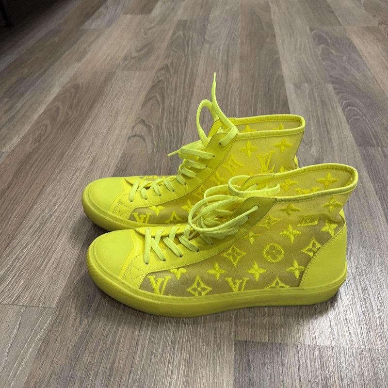 Louis Vuitton Louis Vuitton Tattoo Monogram High-Top Sneakers 0079 Size US 7.5 / EU 40-41 - 1 Thumbnail