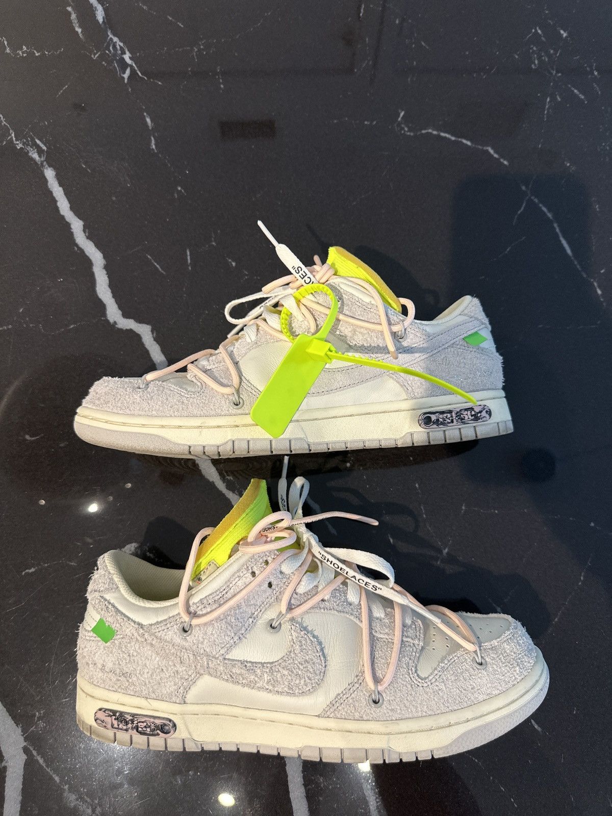 Nike Nike Dunk Low Off white Lot 12 Size US 9 / EU 42 - 3 Thumbnail