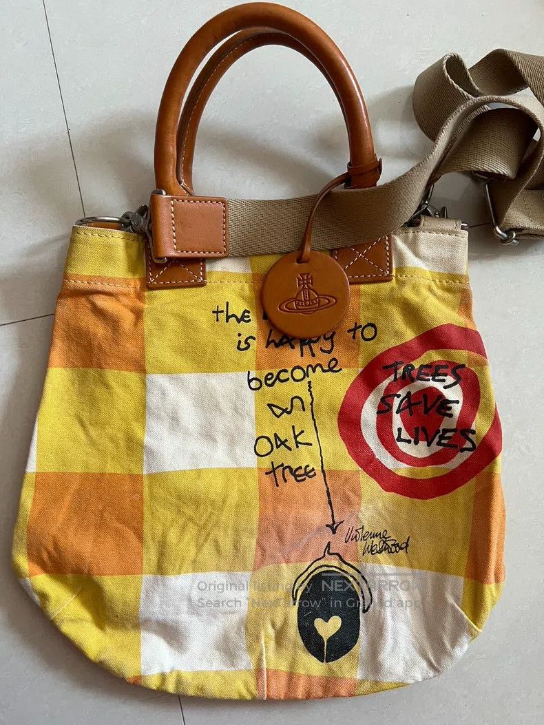 Vivienne Westwood Vivienne Westwood size os Japan exclusive 2way graffiti lea Size ONE SIZE - 1 Thumbnail