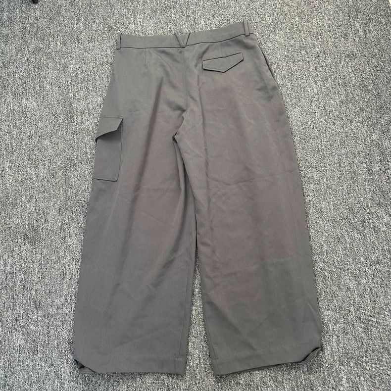 Louis Vuitton Louis Vuitton size US 60 Wool Show Grey Loose Wide Leg Pan Size US 44 / EU 60 - 2 Thumbnail