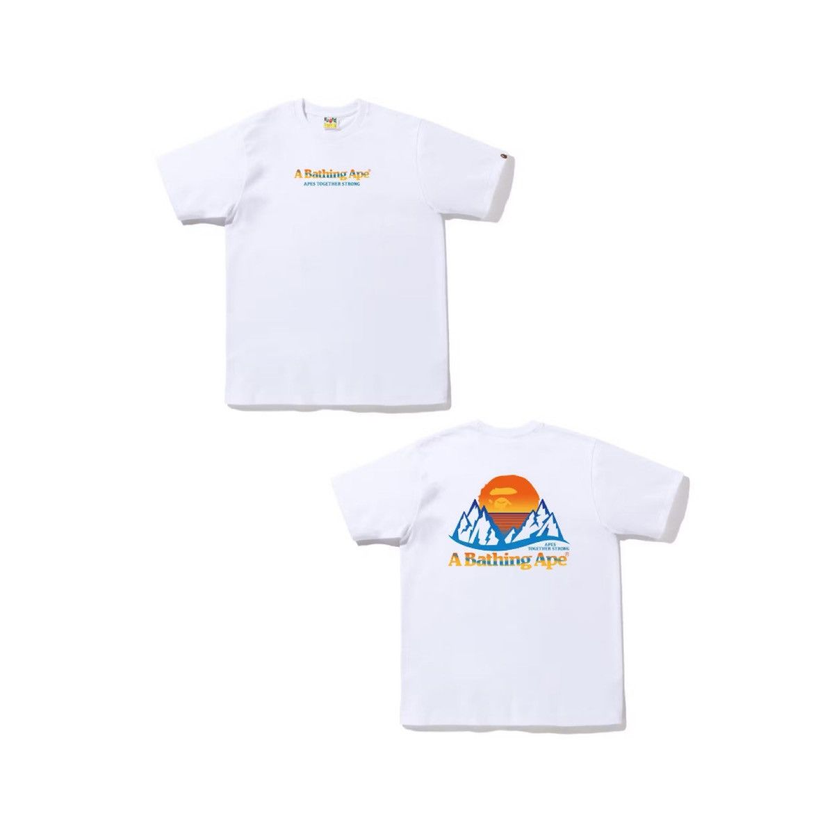 Bape BAPE Mountain Tee White Size US M / EU 48-50 / 2 - 1 Thumbnail