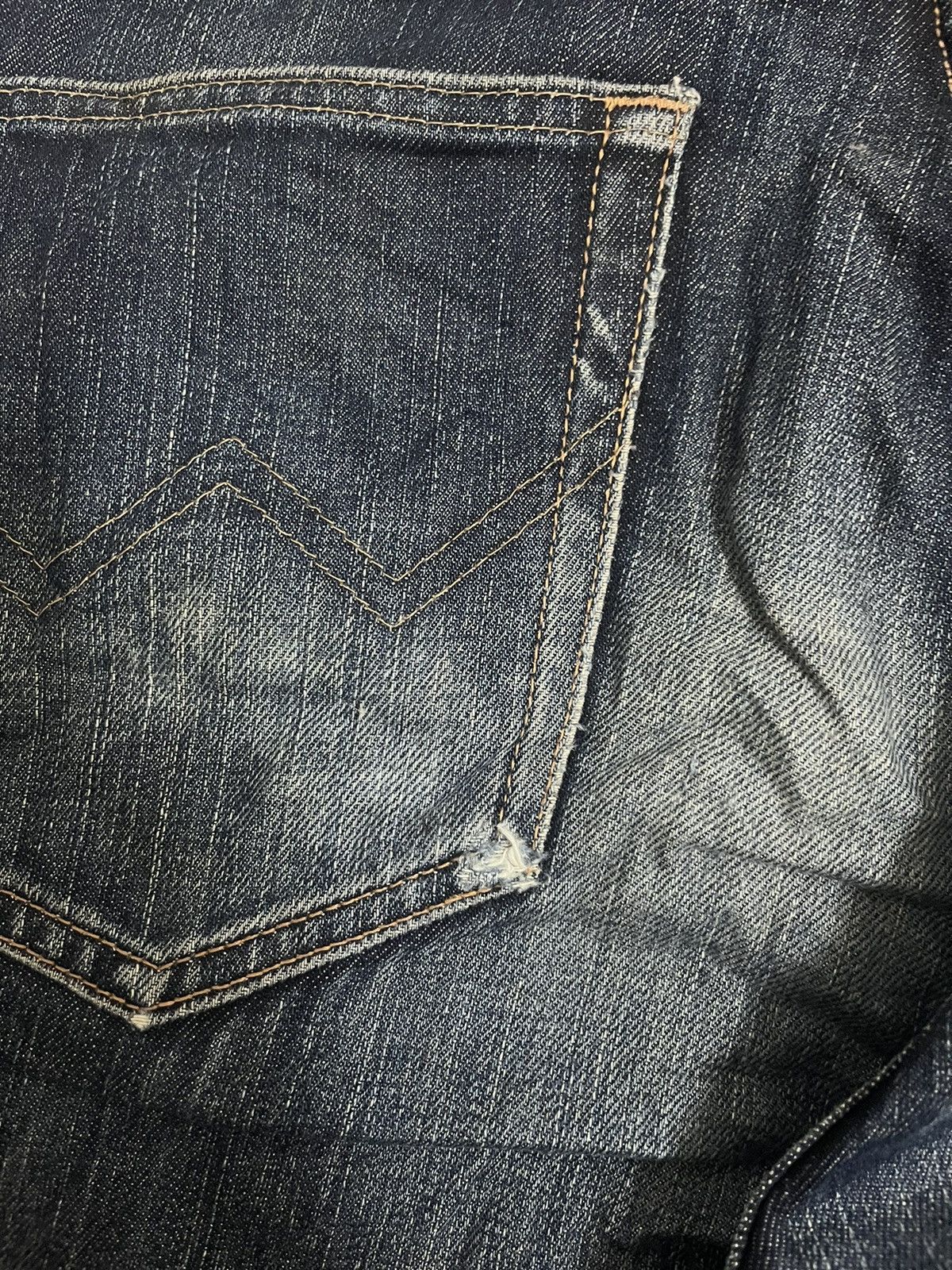 Edwin Vintage Edwin 503 Distress Style Denim Size US 34 / EU 50 - 10 Thumbnail