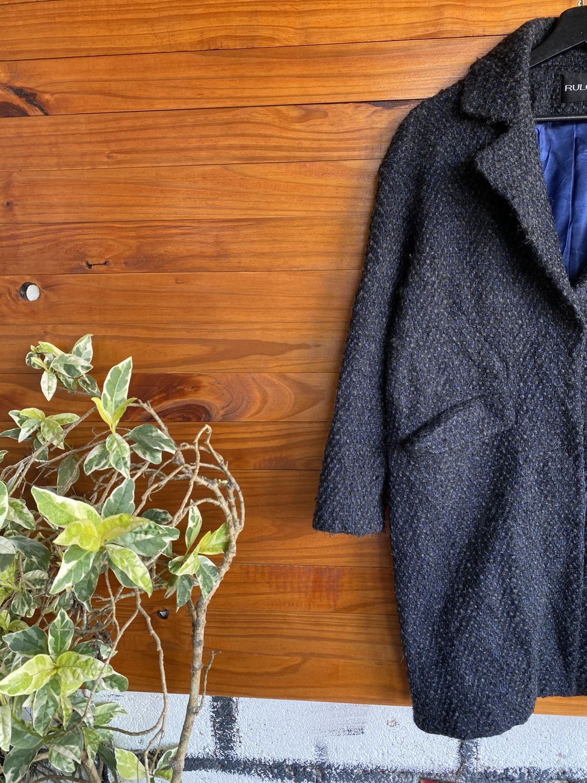 Japanese Brand RULE Wool Blend Textured Overcoat – Japanese Brand Classic Size S / US 4 / IT 40 - 6 Thumbnail
