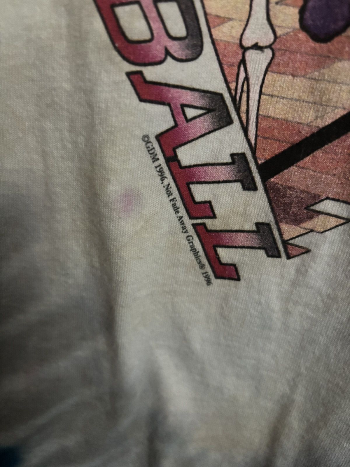 Vintage Vintage x Grateful Dead x Bear Dunking On Skeleton x DS Size US XL / EU 56 / 4 - 2 Thumbnail