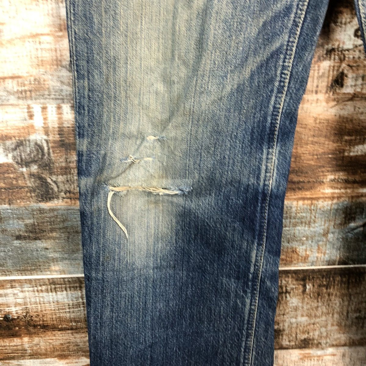 Lee DL Lee Riders Blue Distressed Denim Pants #C092 Size US 30 / EU 46 - 9 Thumbnail