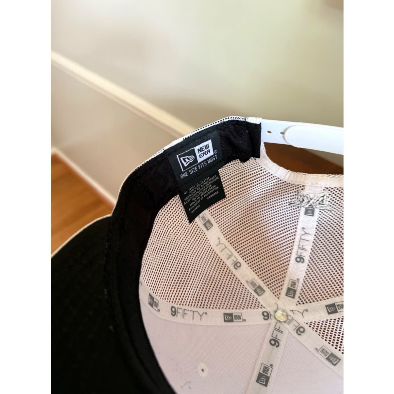 New Era PXG New Era 9Fifty Snapback Hat Cap Black Trucker Camo Adjustable OSFM Mens Cap/Hat Size ONE SIZE - 5 Thumbnail