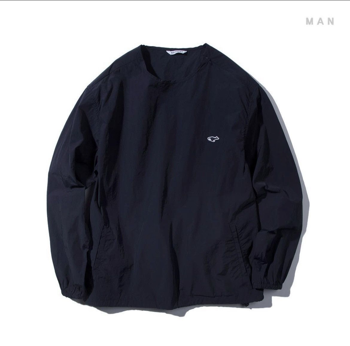 Beams Plus Neithers Round Neck Pullover Anorak Navy Size US L / EU 52-54 / 3 - 7 Thumbnail