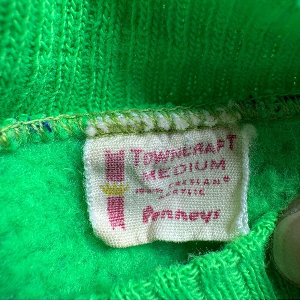 JCPenney × Towncraft × Vintage Vintage neon short sleeve top size medium Size M / US 6-8 / IT 42-44 - 4 Thumbnail