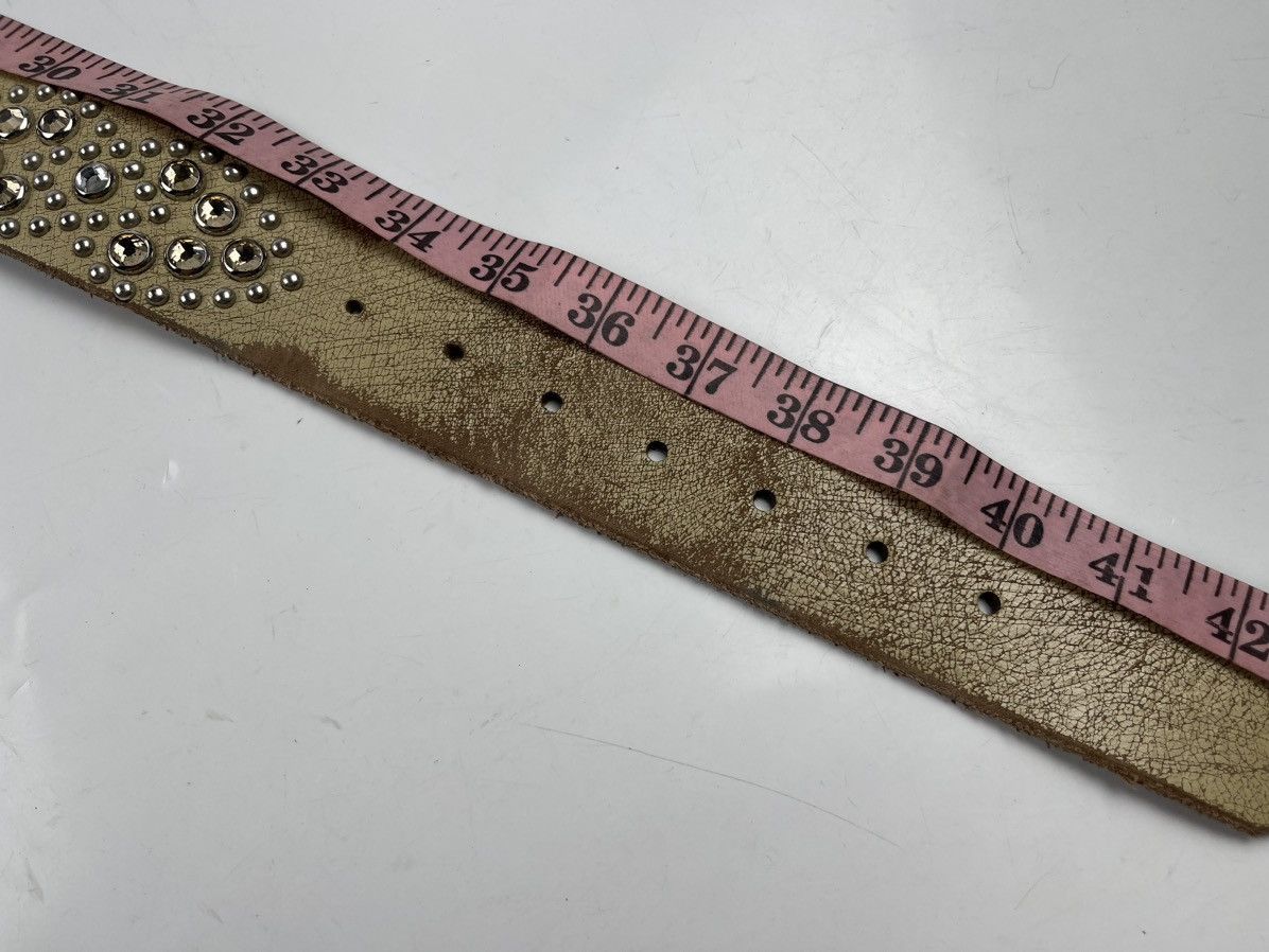 Japanese Brand × Seditionaries distressed studded leather belt tg2 Size 40 - 10 Thumbnail