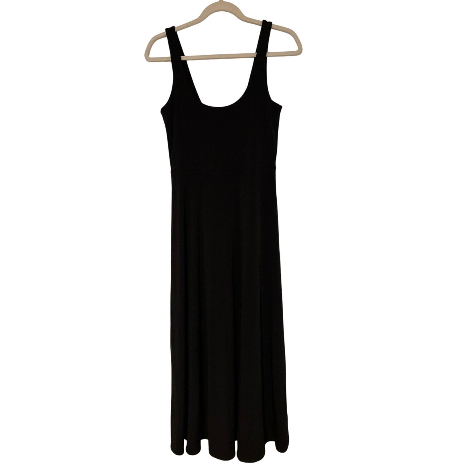J.Crew NWOT J.Crew Scoopneck A-line Midi Dress Jersey Black Size XS Size XS / US 0-2 / IT 36-38 - 3 Thumbnail