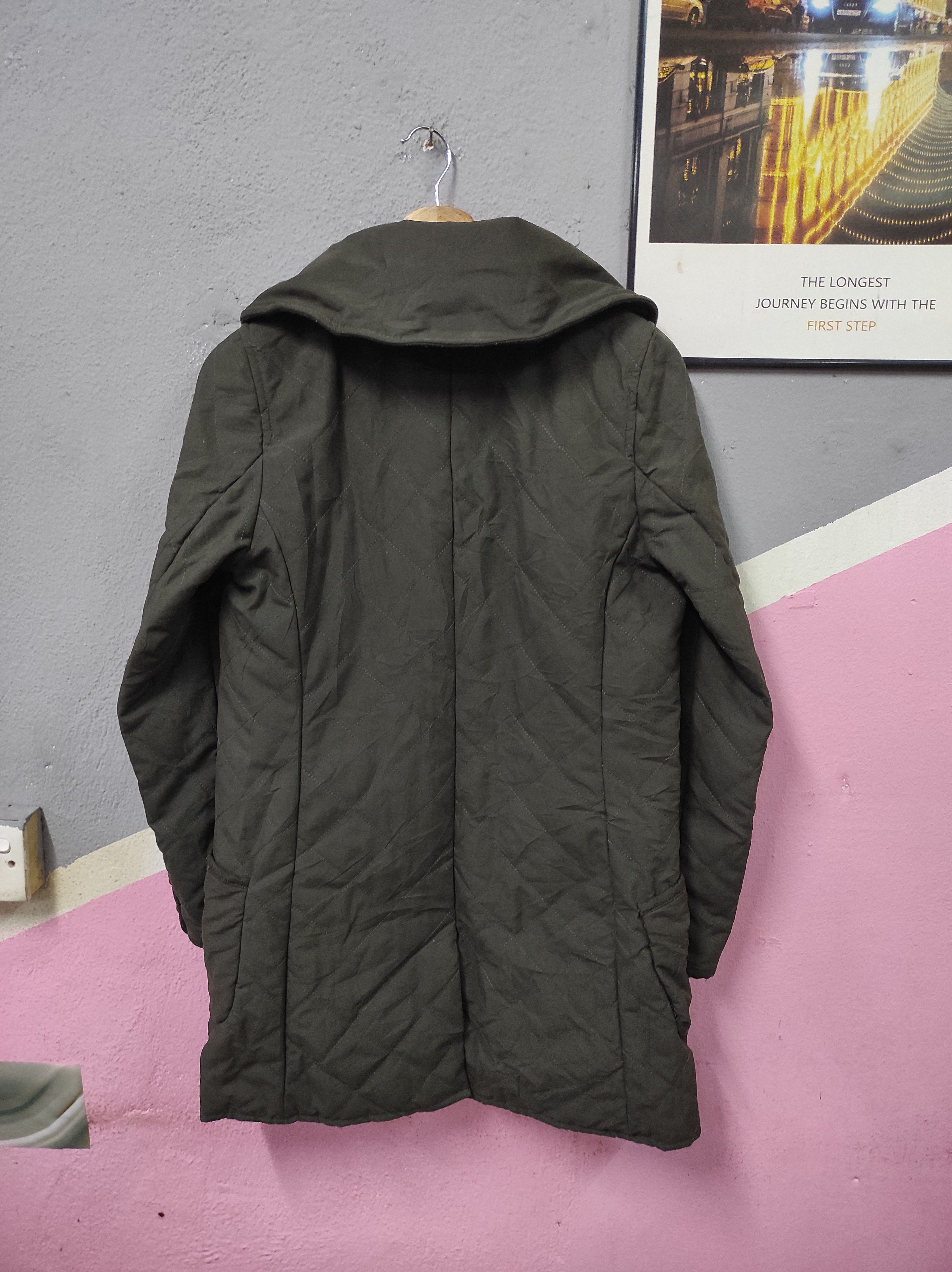 Japanese Brand × Johnbull JOHN BULL QUITED PUFFER OUTERWEAR OVERCOAT LONG JACKET Size M / US 6-8 / IT 42-44 - 8 Thumbnail
