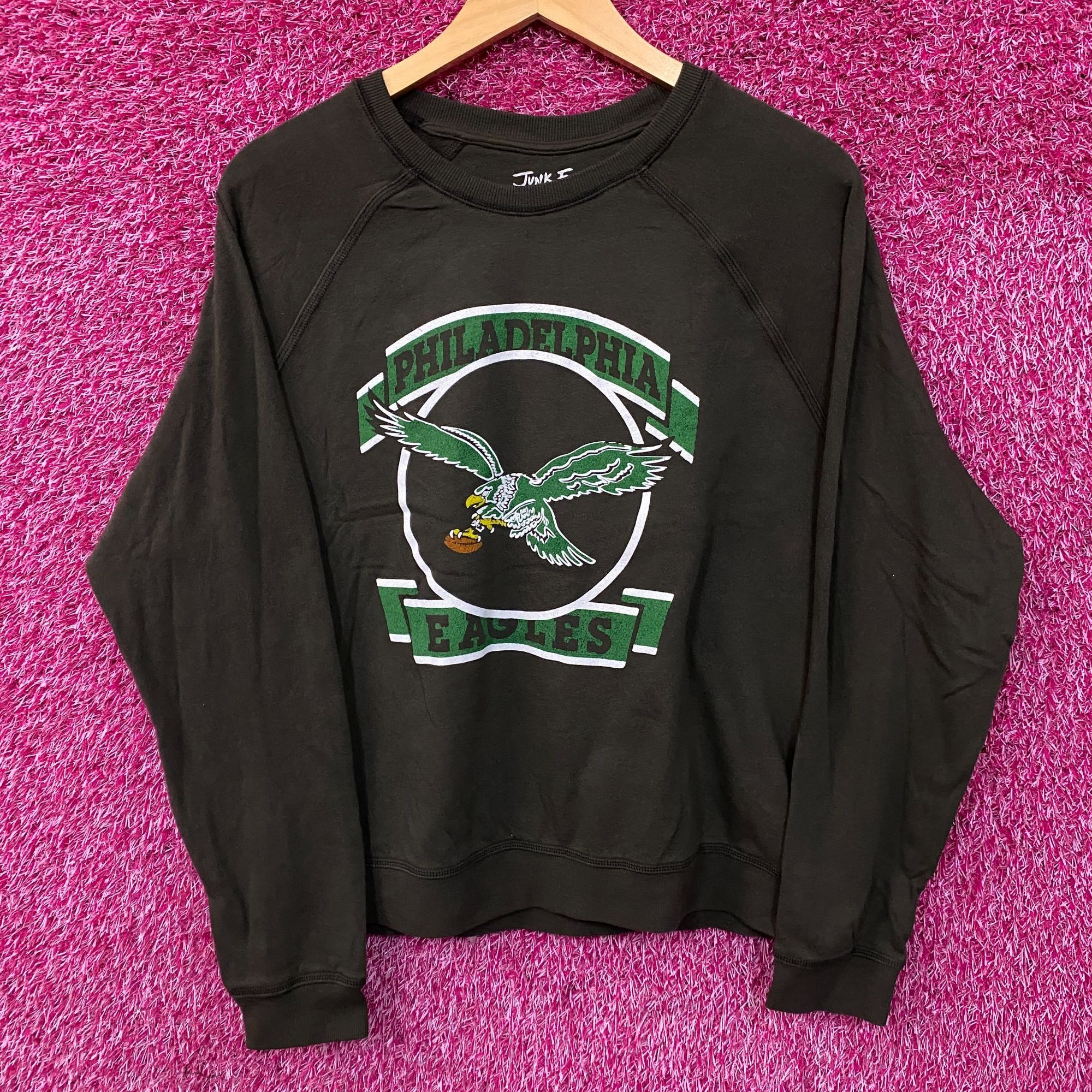 Junk Food Junk Food Clothing Philadelphia Eagles Crop Crewneck Sweatsh Size US M / EU 48-50 / 2 - 1 Thumbnail