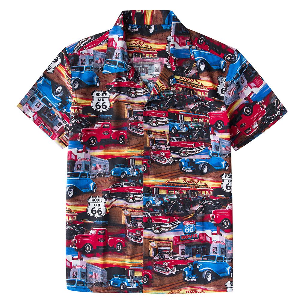 Other Summer Retro Shirts Hawaii Casual Short Sleeve Size US M / EU 48-50 / 2 - 1 Thumbnail