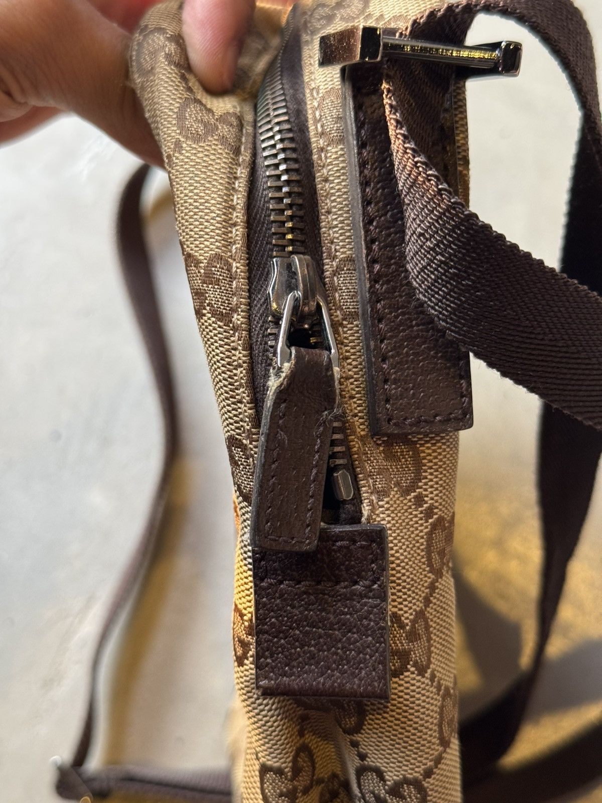 Gucci GUCCI shoulder bag GG canvas Brown Size ONE SIZE - 8 Thumbnail