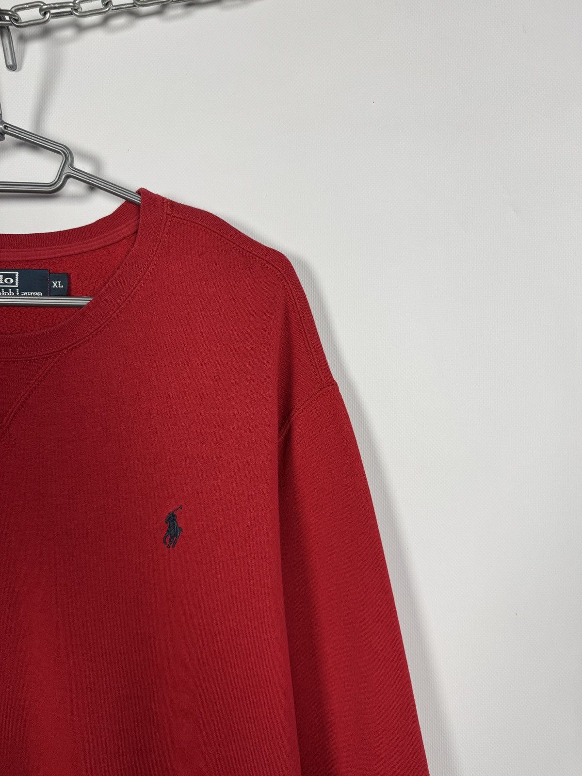 Polo Ralph Lauren Men’s Vintage Polo Ralph Lauren Red Crewneck Sweatshirt XL Size US XL / EU 56 / 4 - 2 Thumbnail