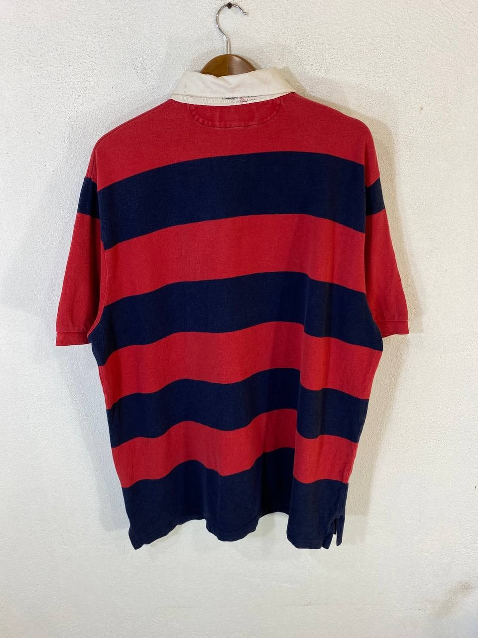 Polo Ralph Lauren vintage polo ralph lauren striped polo tee Size US XXL / EU 58 / 5 - 11 Thumbnail