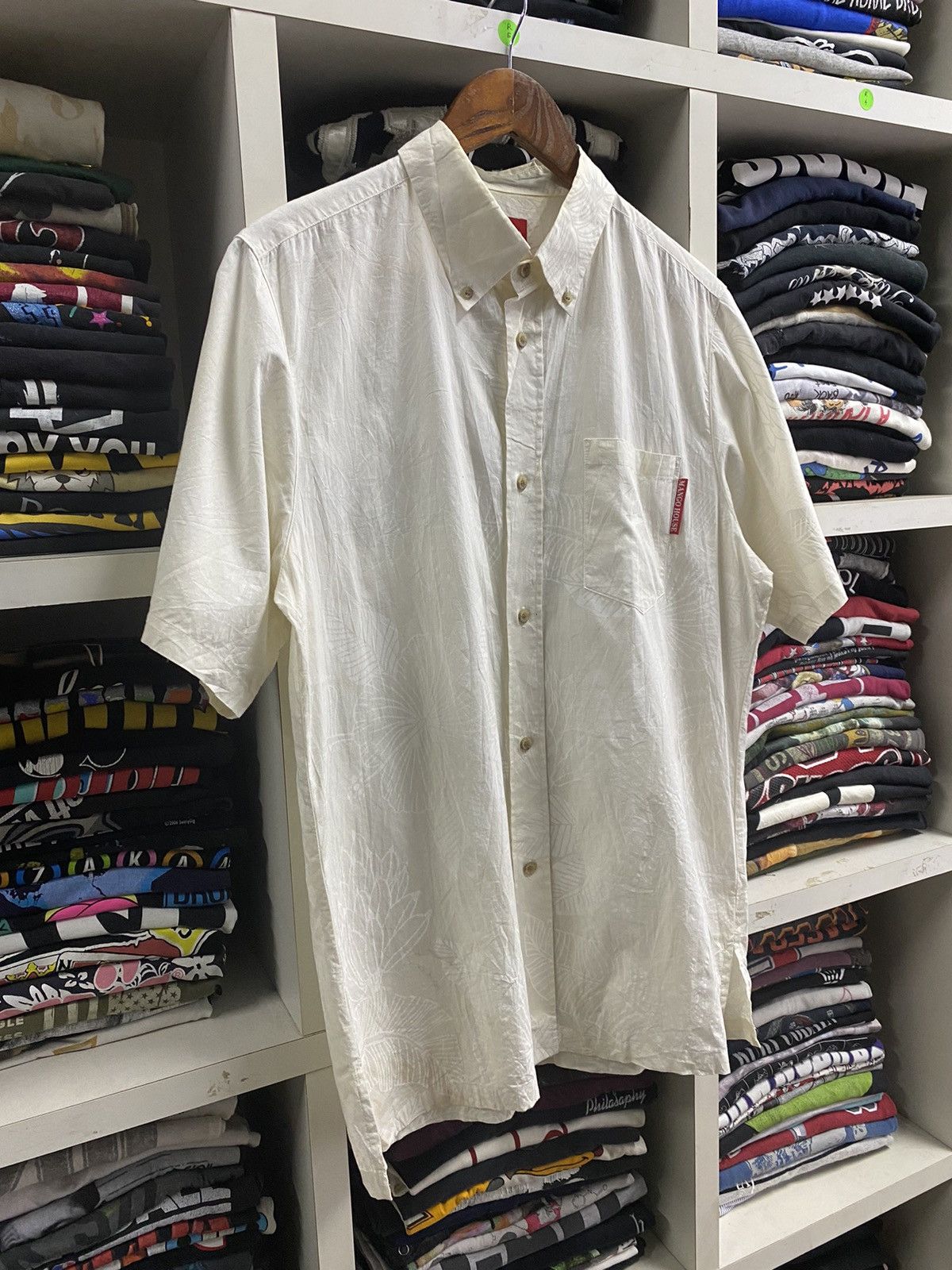 Vintage Vintage Mango House Okinawa Button Up Size US L / EU 52-54 / 3 - 5 Thumbnail