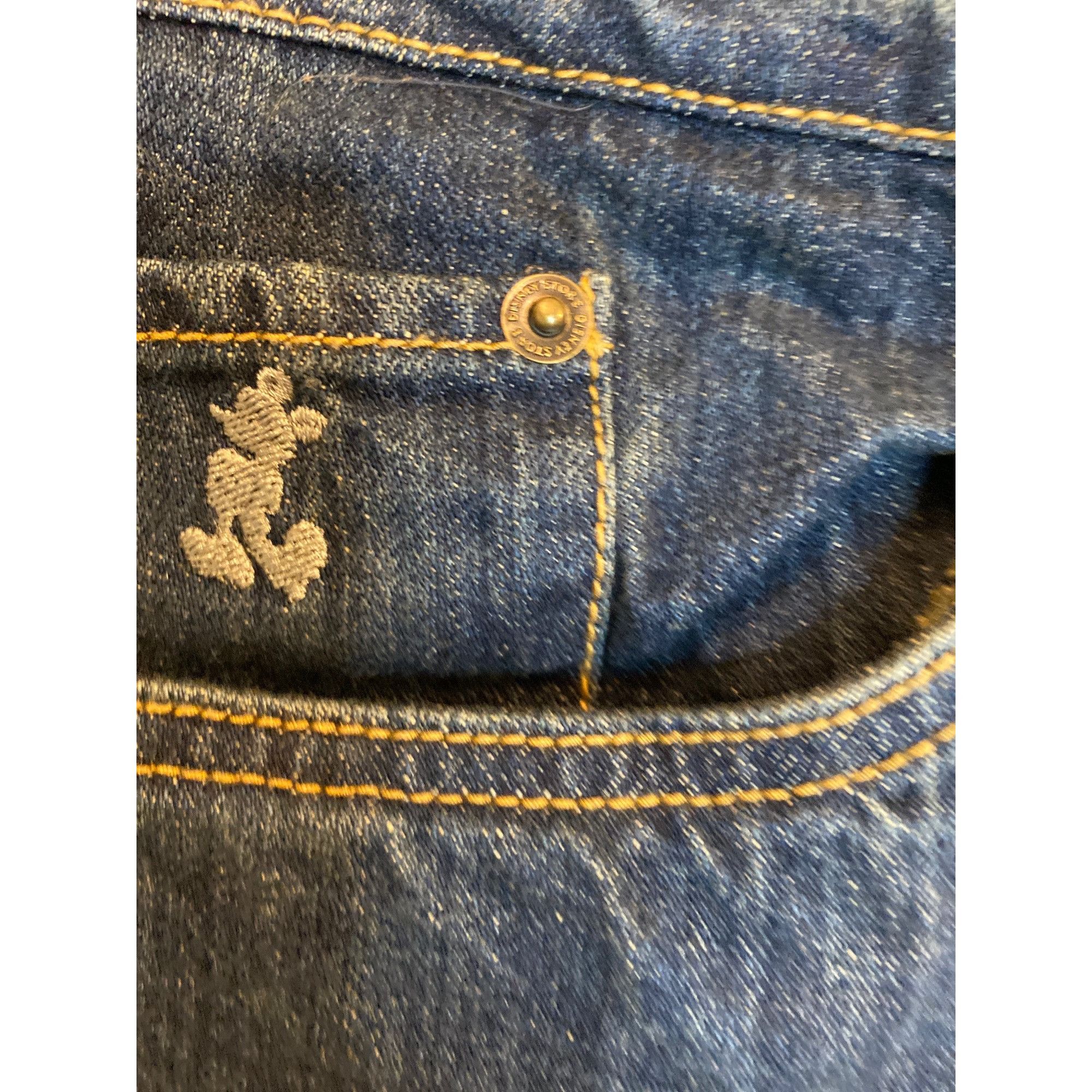 Disney DISNEY STORE MEN'S DARK WASH DENIM SHORTS SZ 32 Size US 32 / EU 48 - 3 Thumbnail