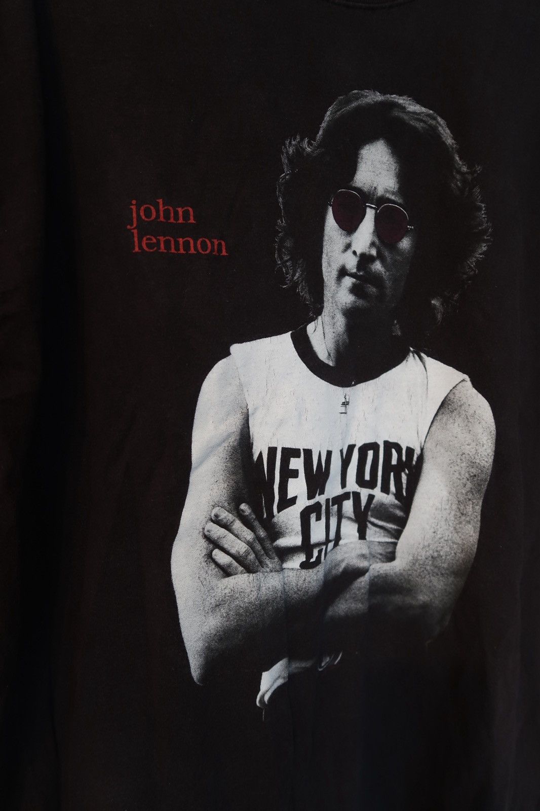 Vintage John Lennon vintage T-shirt Size US XL / EU 56 / 4 - 2 Thumbnail
