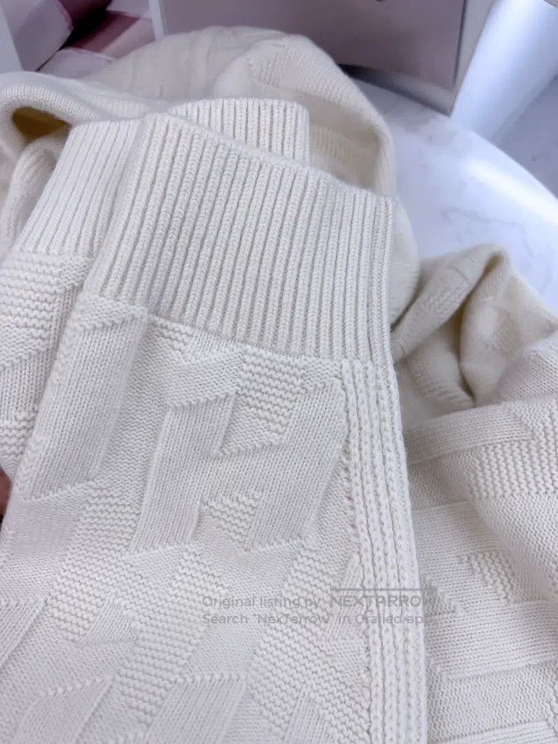 Hermes Hermes Milkshake white sweater Size XS / US 0-2 / IT 36-38 - 4 Thumbnail
