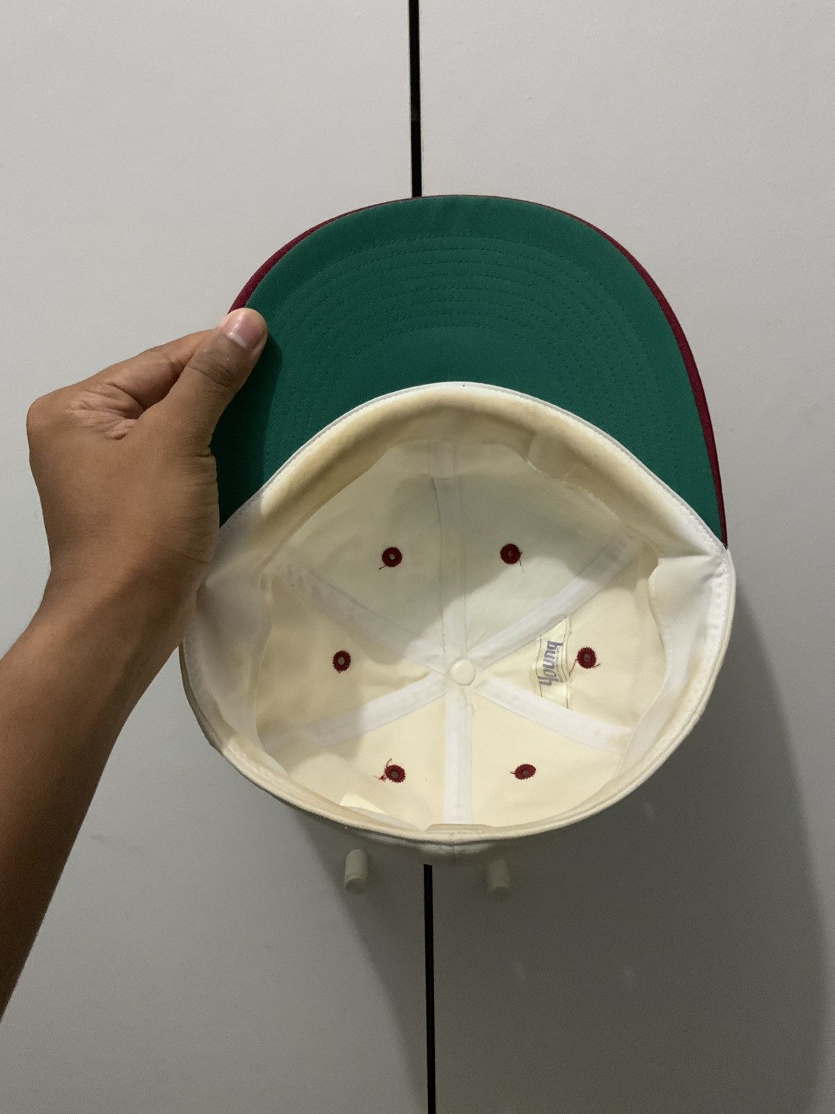 Japanese Brand Vintage Big Logo Japan Fitted Hat Size ONE SIZE - 8 Thumbnail