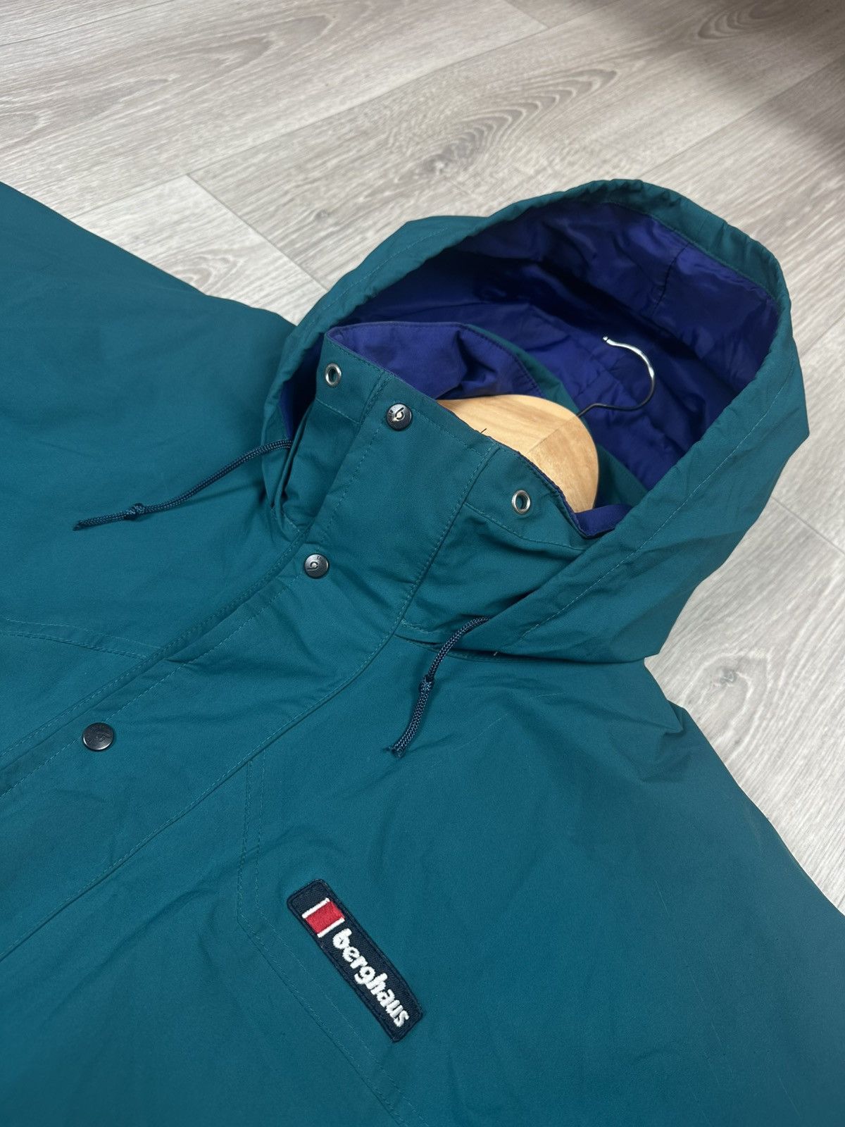 Berghaus × Goretex × Vintage Vintage Berghaus Gore-Tex Jacket Raincoat Parka Size US M / EU 48-50 / 2 - 5 Thumbnail