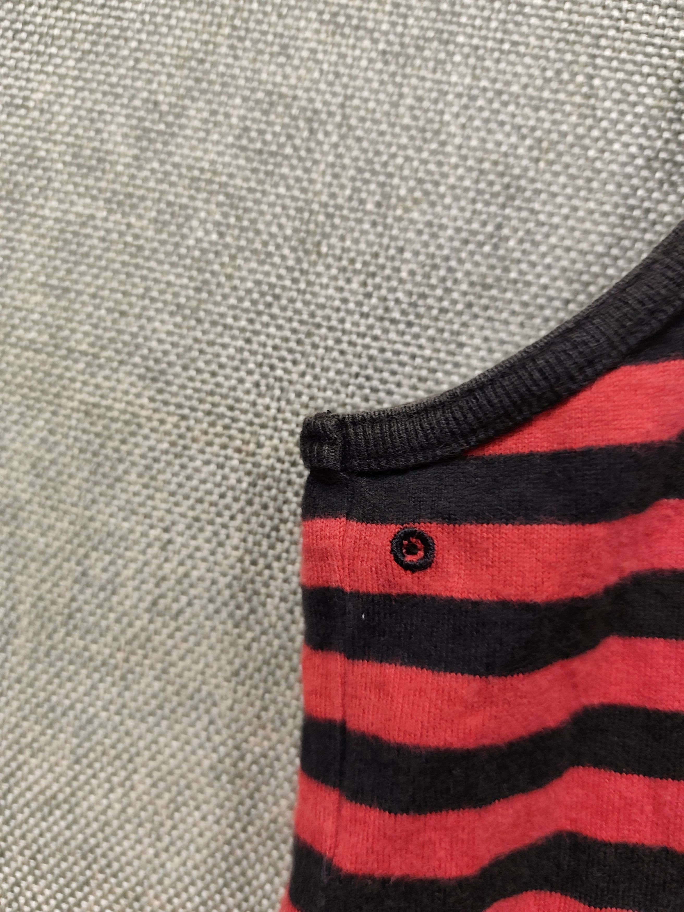 Number (N)ine Number (N)ine SS03 "Touch Me I'm Sick" Striped Tank Top Size US S / EU 44-46 / 1 - 4 Thumbnail