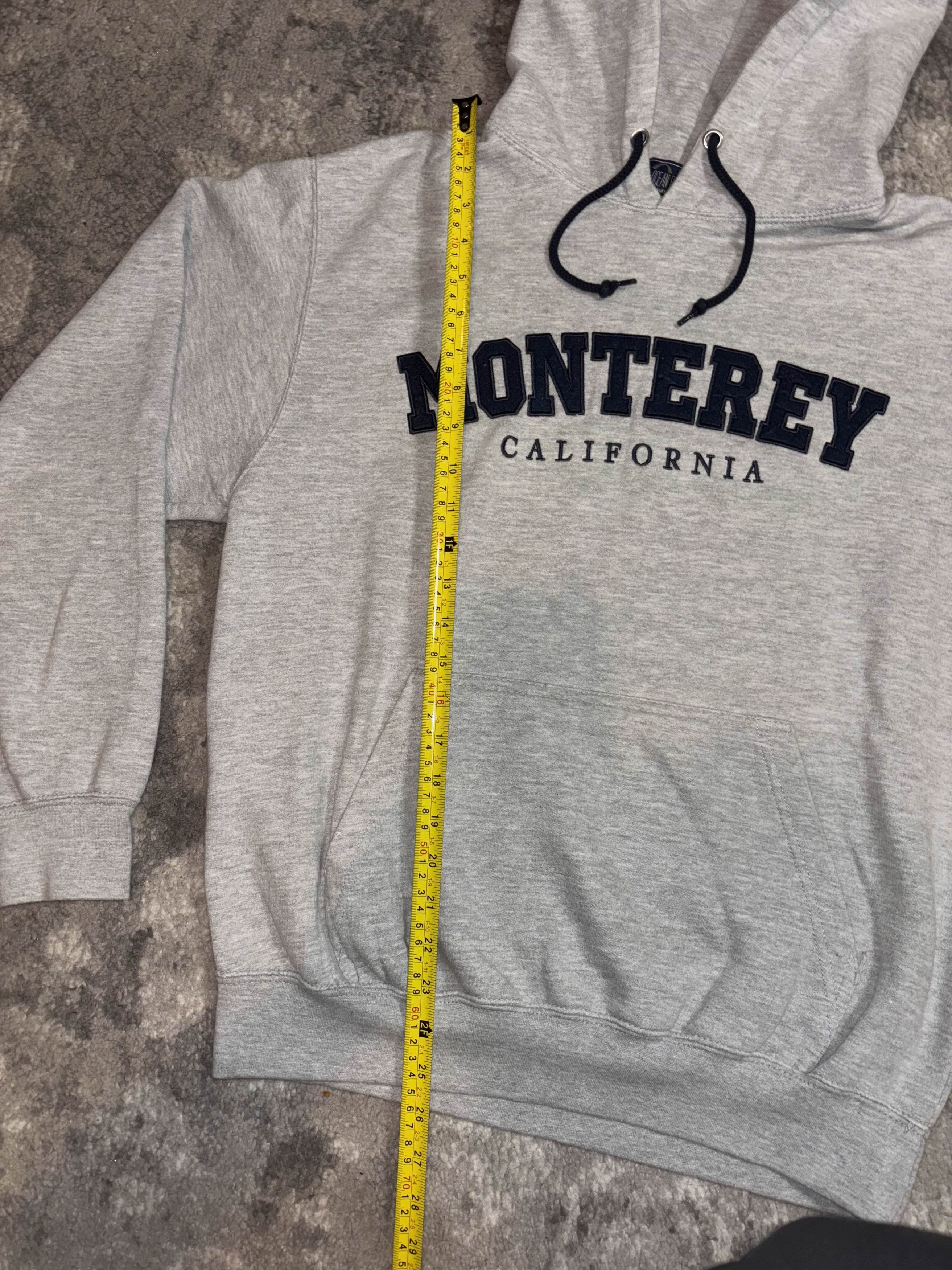 Vintage Y2K Monterey California Destination Hoodie Size US M / EU 48-50 / 2 - 5 Thumbnail
