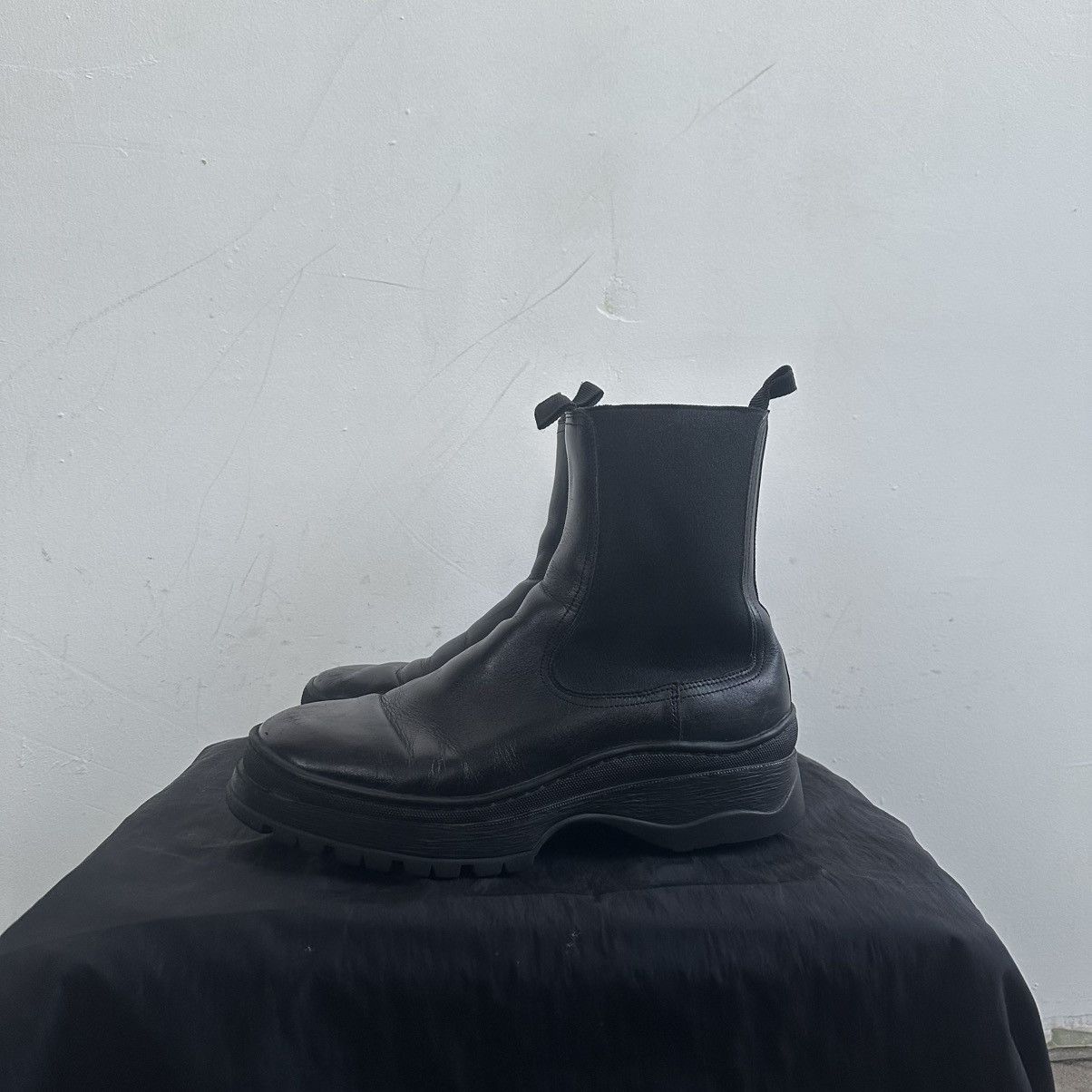 Acne Studios Chunky Massive Leather Arket Boots prada style Jil sander Size US 10 / IT 40 - 3 Thumbnail