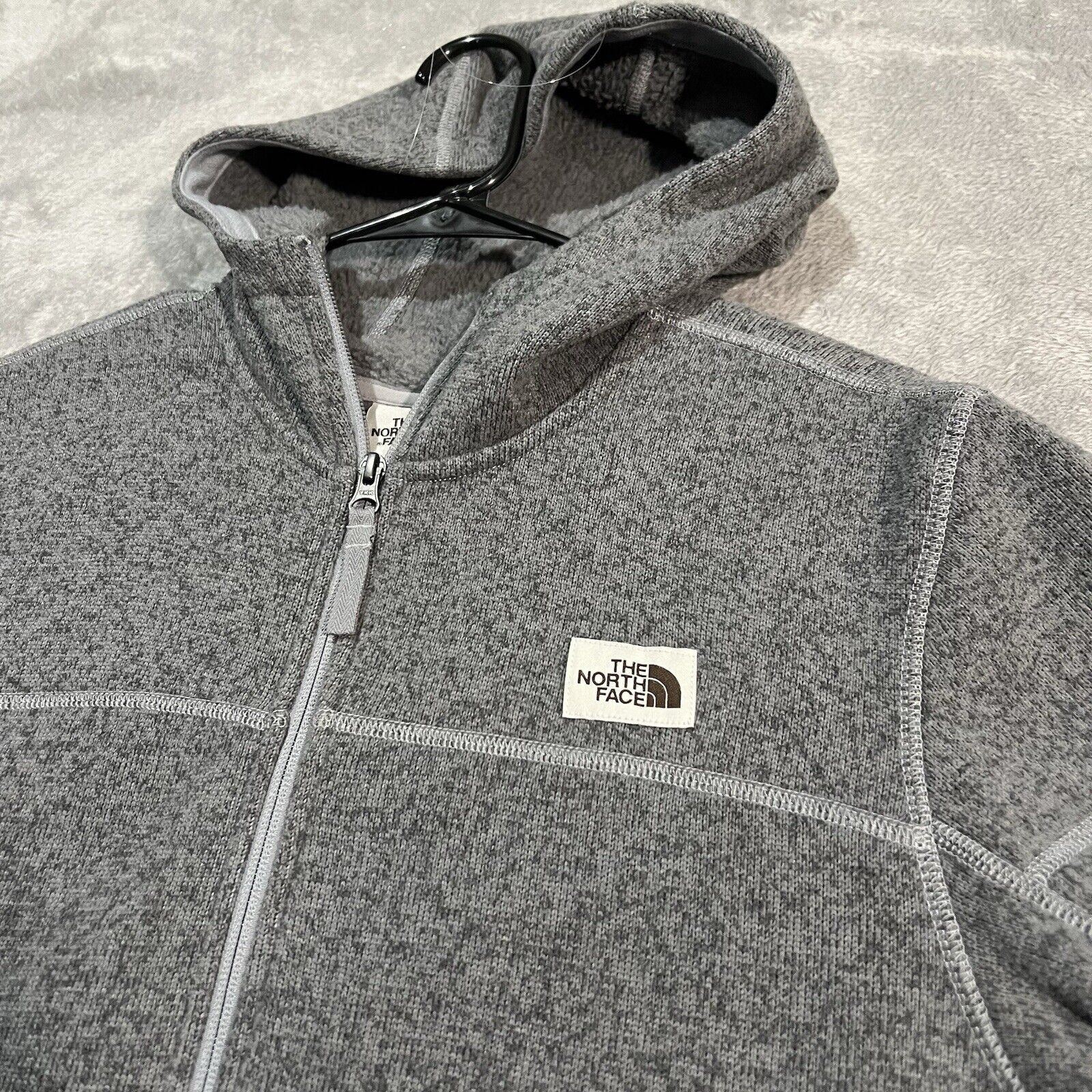 The North Face The North Face Gordon Lyons Jacket Men's Medium Gray Fleece Size US M / EU 48-50 / 2 - 4 Thumbnail