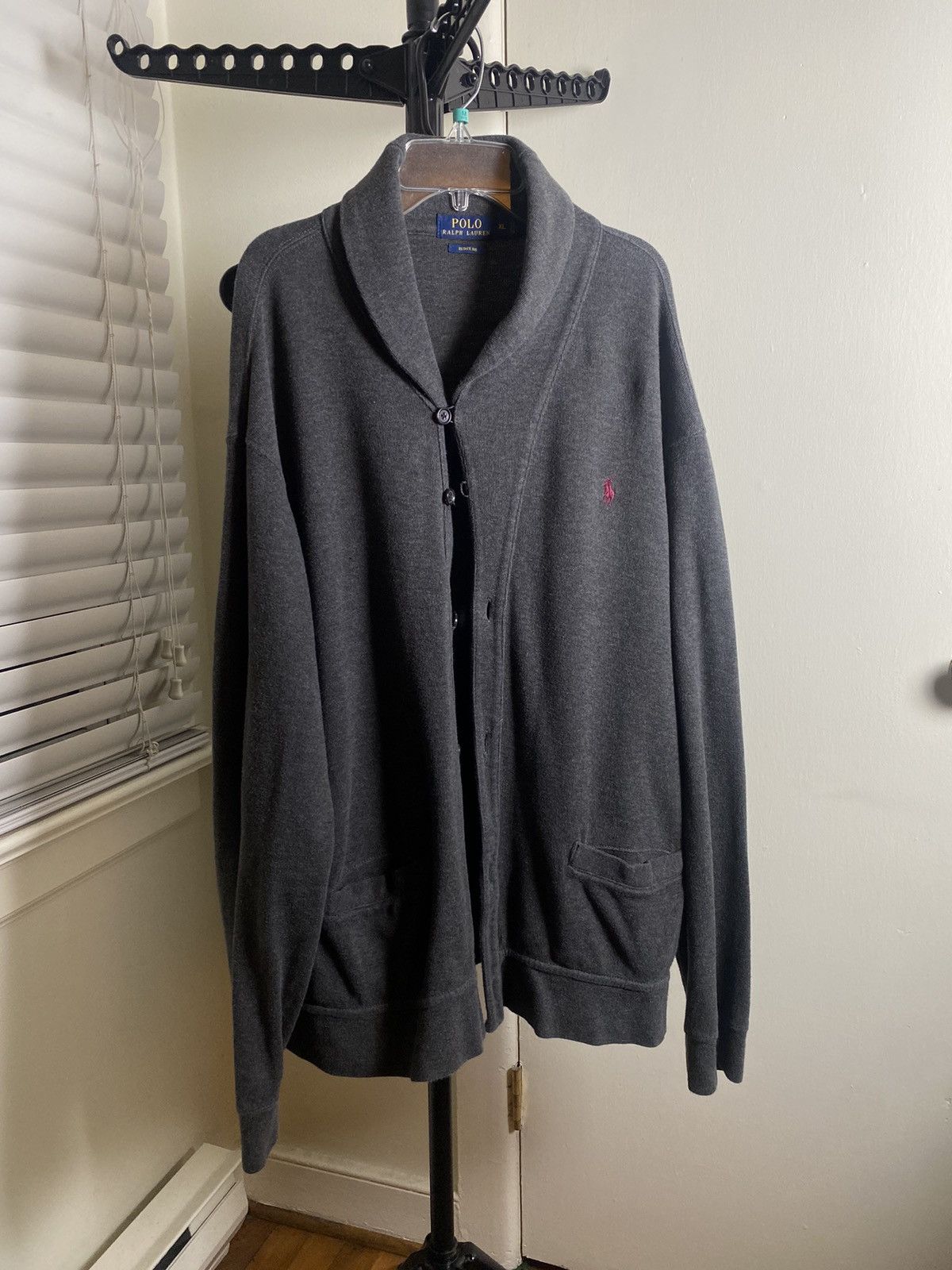 Polo Ralph Lauren Polo Ralph Lauren Spread Collar Cardigan Sweater Y2K Size US XL / EU 56 / 4 - 1 Thumbnail